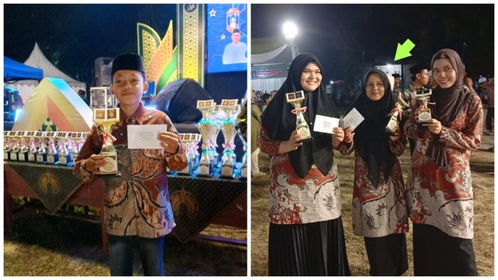 Prestasi Membanggakan! Dua Pelajar MTsN 1 Batang Hari Ukir Prestasi di Ajang MTQ Tingkat Kecamatan Bajubang