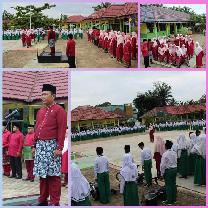 MTsN 1 BATANG HARI MELAKSANAKAN UPACARA BENDERA DALAM RANGKA HGN MTsN 1 BATANG HARI MELAKSANAKAN UPACARA BENDERA DALAM RANGKA HGN