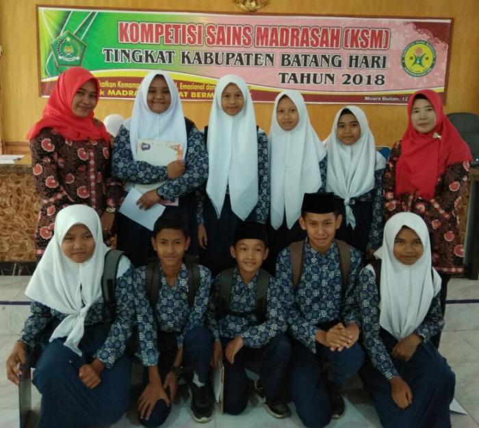9 Siswa MTsN 1 Batang Hari mengikuti KSM
