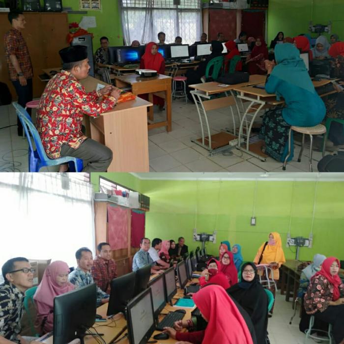 Seluruh Majelis Guru Mts Negeri 1 Batang Hari Lakukan Pemantapan Pengisian Aplikasi  Rapor Digital ( ARD ) 