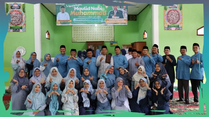 Meriah, MTsN 1 Batang Hari Peringati Maulid Nabi Muhammad SAW 1447 H