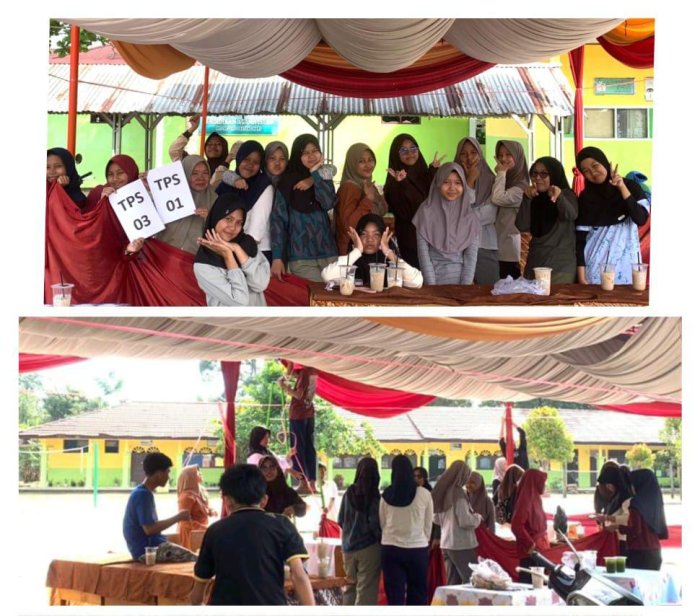 Jelang Pemilihan Ketua Baru, Panitia dan OSIM MTsN 1 Batang Hari Siapkan 3 TPS