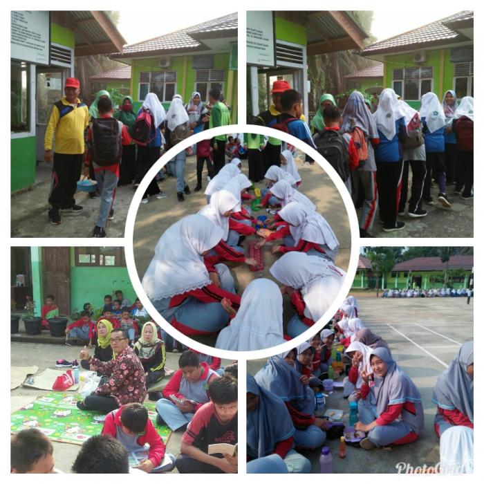 Antusiasme Siswa MTsN 1 Laksanakan Belajar Sehari Diluar Kelas