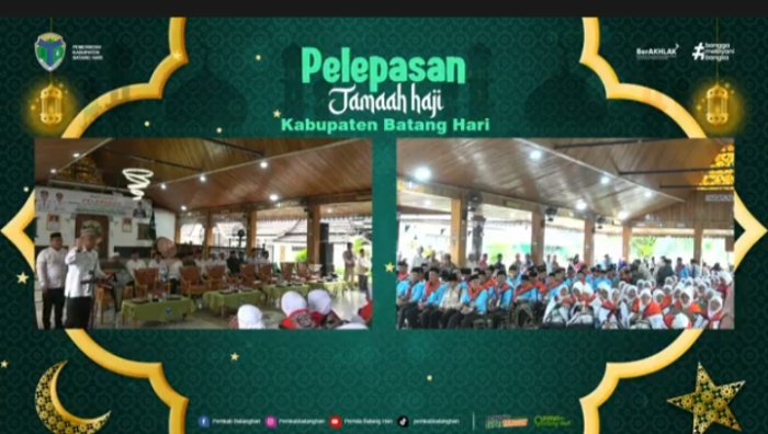 Melepas Ibu Dra. Adriyanti ke Tanah Suci: Doa Terbaik Keluarga Besar MTsN 1 Batang Hari Mengiringi Kloter 23