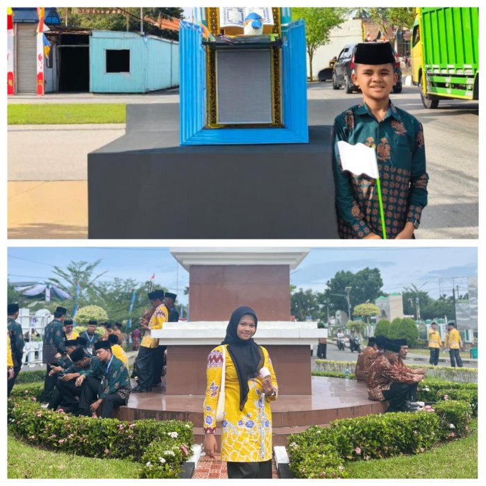 Dua Siswa Terbaik MTsN 1 Batang Hari Melaju ke MTQ ke-54 Tingkat Provinsi Jambi