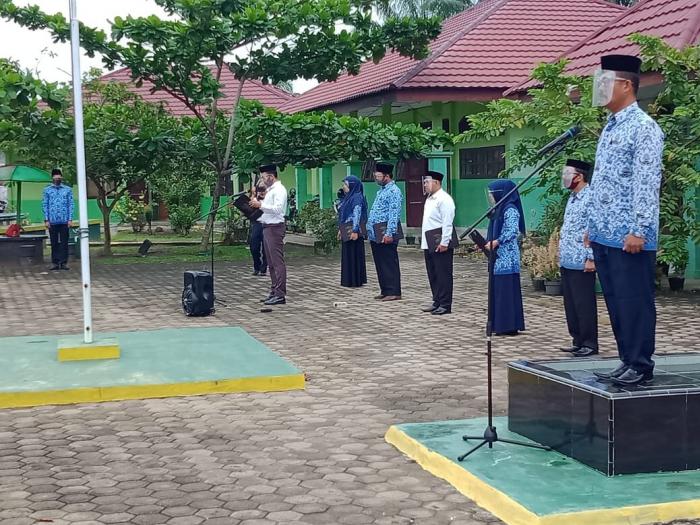 Peringati Hari Kesaktian Pancasila, MTsN 1 Gelar Upacara Peringati Hari Kesaktian Pancasila, MTsN 1 Gelar Upacara