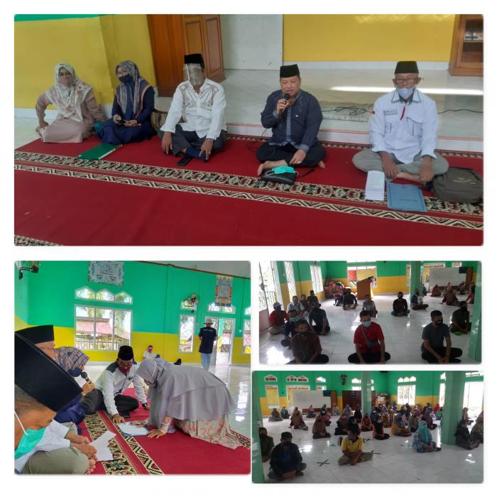 Bazda Kabupaten Batang Hari Salurkan Zakat Kepada Mustahiq MTsN 1 Batang Hari