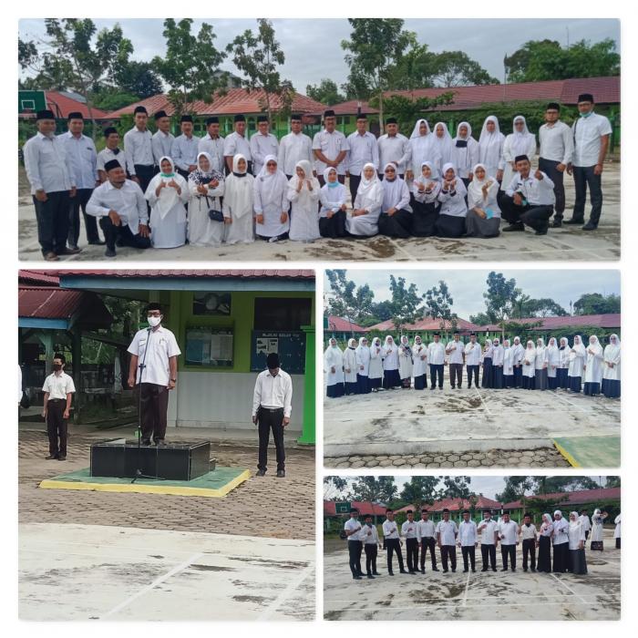 Peringati Hari Amal Bakti Kementerian Agama Ke-75, MTsN 1 Batang Hari Gelar Upacara Peringati Hari Amal Bakti Kementerian Agama Ke-75, MTsN 1 Batang Hari Gelar Upacara