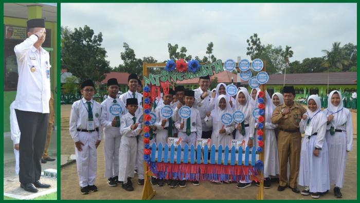 Jadi Pembina Upacara, Kepala BNN Kabupaten Batang Hari Sekaligus Lantik Satgas Anti Narkoba