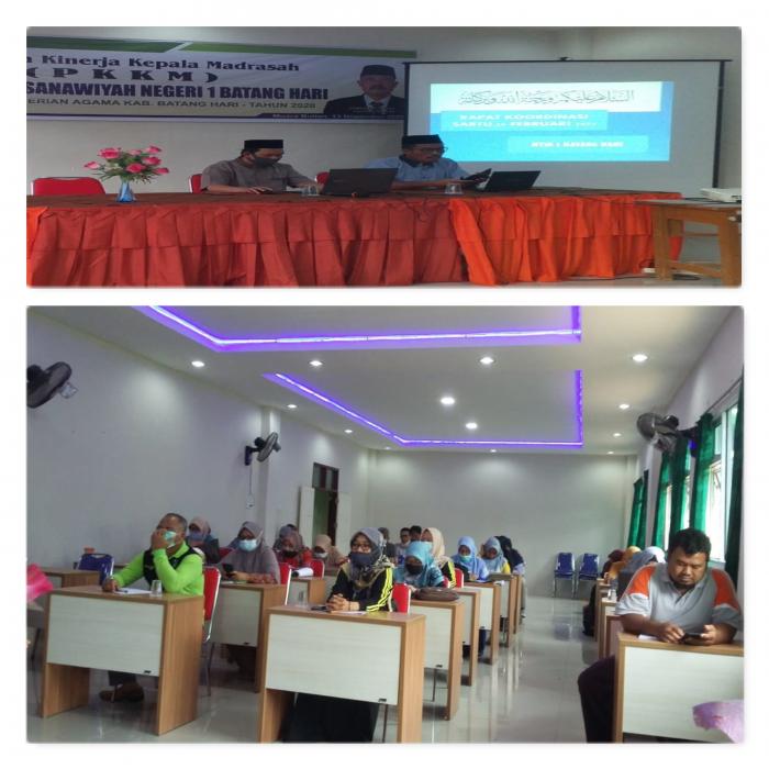 Kepala MTsN 1 Adakan Rakoor Persiapan UM