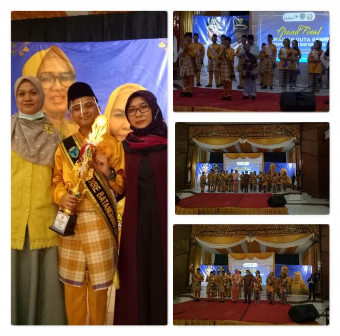 Giovanni Ramadhan, Sabet Gelar Duta Genre Kabupaten Batanghari Tingkat SLTP Tahun 2021