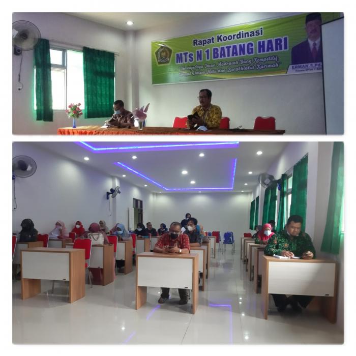 MTsN 1 Adakan Rakoor Bersama Majelis Guru dan TU MTsN 1 Adakan Rakoor Bersama Majelis Guru dan TU