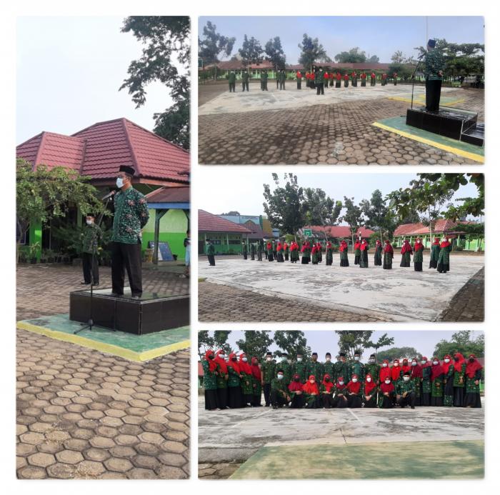 MTsN 1 Laksanakan Upacara Penghormatan Bendera Merah Putih dan Doâ€™a