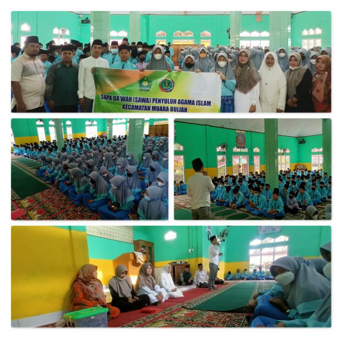 Sapa dan Daâ€™wa Penyuluh Agama Islam Kec. Ma. Bulian di MTsN 1 Batang Hari