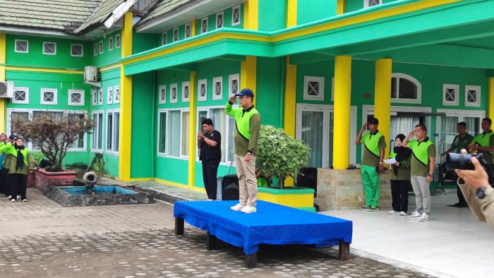 Semarak Porseni: MTsN 1 Batang Hari Hadiri Pembukaan Ajang Kompetisi HAB KEMENAG ke-80