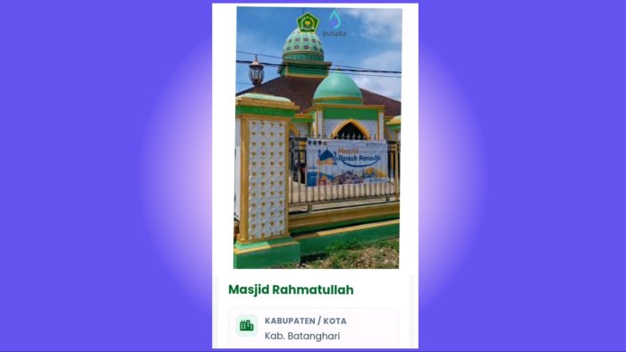 Stategis di Jalur Lintas Mersam: Masjid Rahmatullah Kembang Paseban Resmi Jadi Masjid Ramah Pemudik 2026