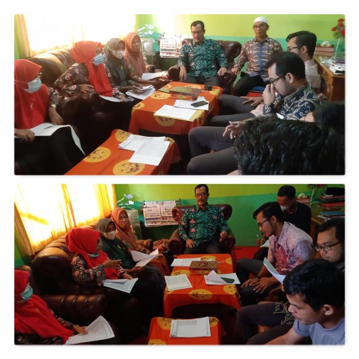 Rapat Koordinasi Kepala Pembinaan Tenaga Kependidikan MTsN 1 Batang Hari