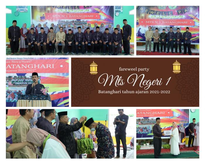 Kakan Kemenag Hadiri Pelepasan Siswa dan Siswi Kelas 9 MTsN 1