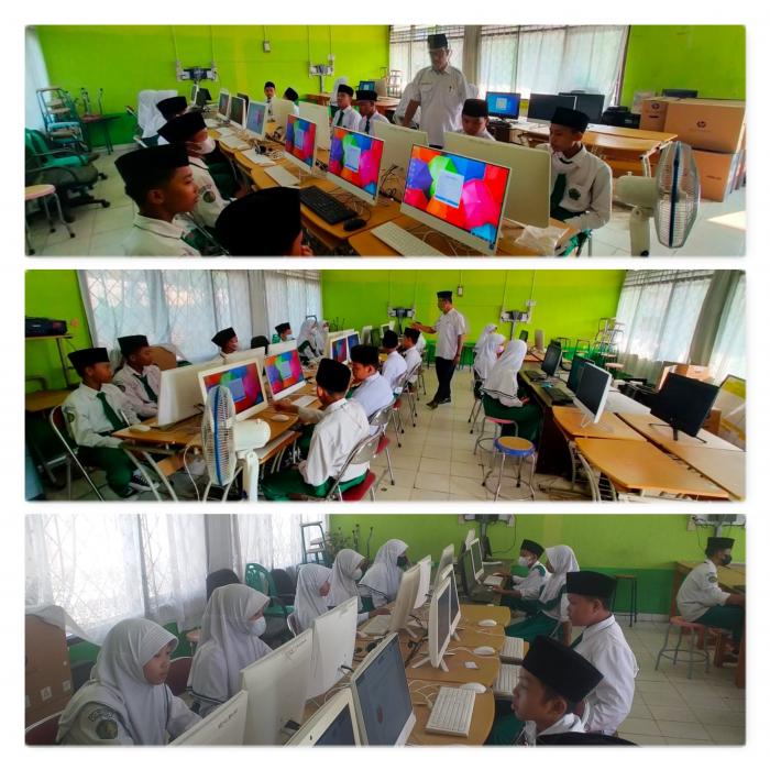 45 Orang Siswa MTsN 1 Ikuti Simulasi ANBK 45 Orang Siswa MTsN 1 Ikuti Simulasi ANBK