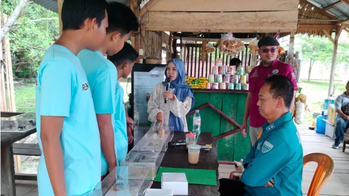 Pelatihan Anti-Narkoba di Danau Letang, MTsN 1 Batang Hari Kirim Guru dan Siswa