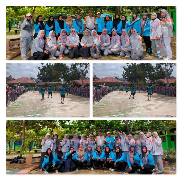 Pertandingan Persahabatan MTsN 1 dan MTsN 6 Batang Hari