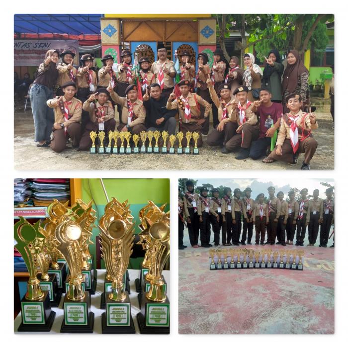 Sabet 15 Piala, Gudep 04-111 04-112 Juara Regu Berprestasi Wakili Kwarran Muara Bulian Ikuti LT-III