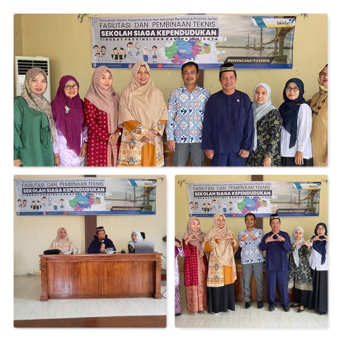 MTsN 1 Salah Satu Madrasah Terpilih Mengikuti Kegiatan Sekolah Siaga Kependudukan