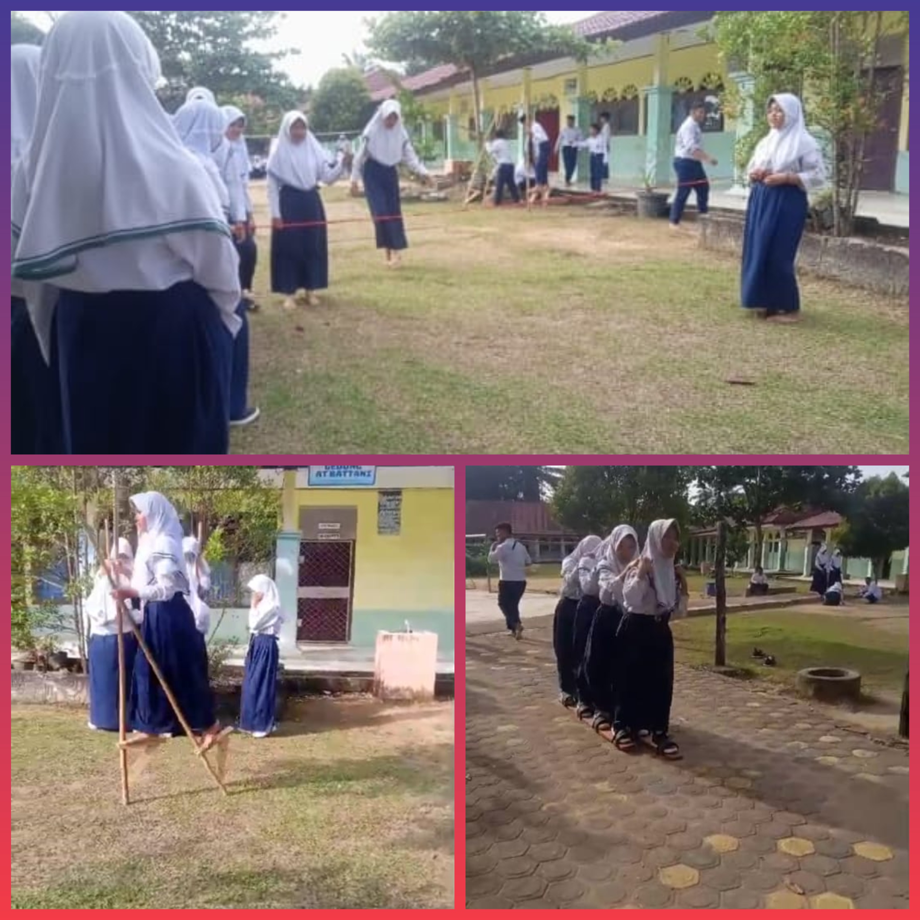MTsN 1 Batang Hari Lestarikan Olahraga Tradisional Melalui Proyek P5