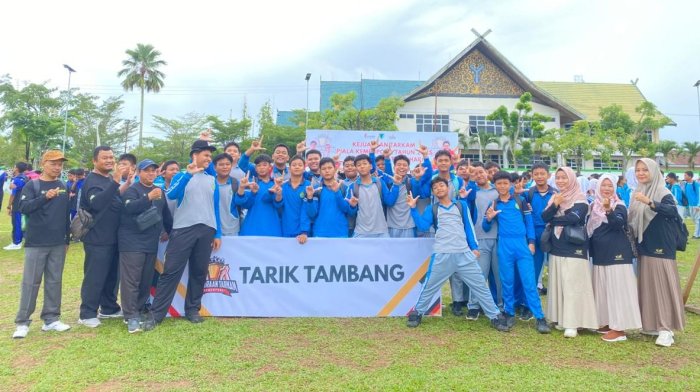 Tim Olahraga Tradisional MTsN 1 Batang Hari Berlaga di Kejuaraan Tarkam Kemenpora 2025