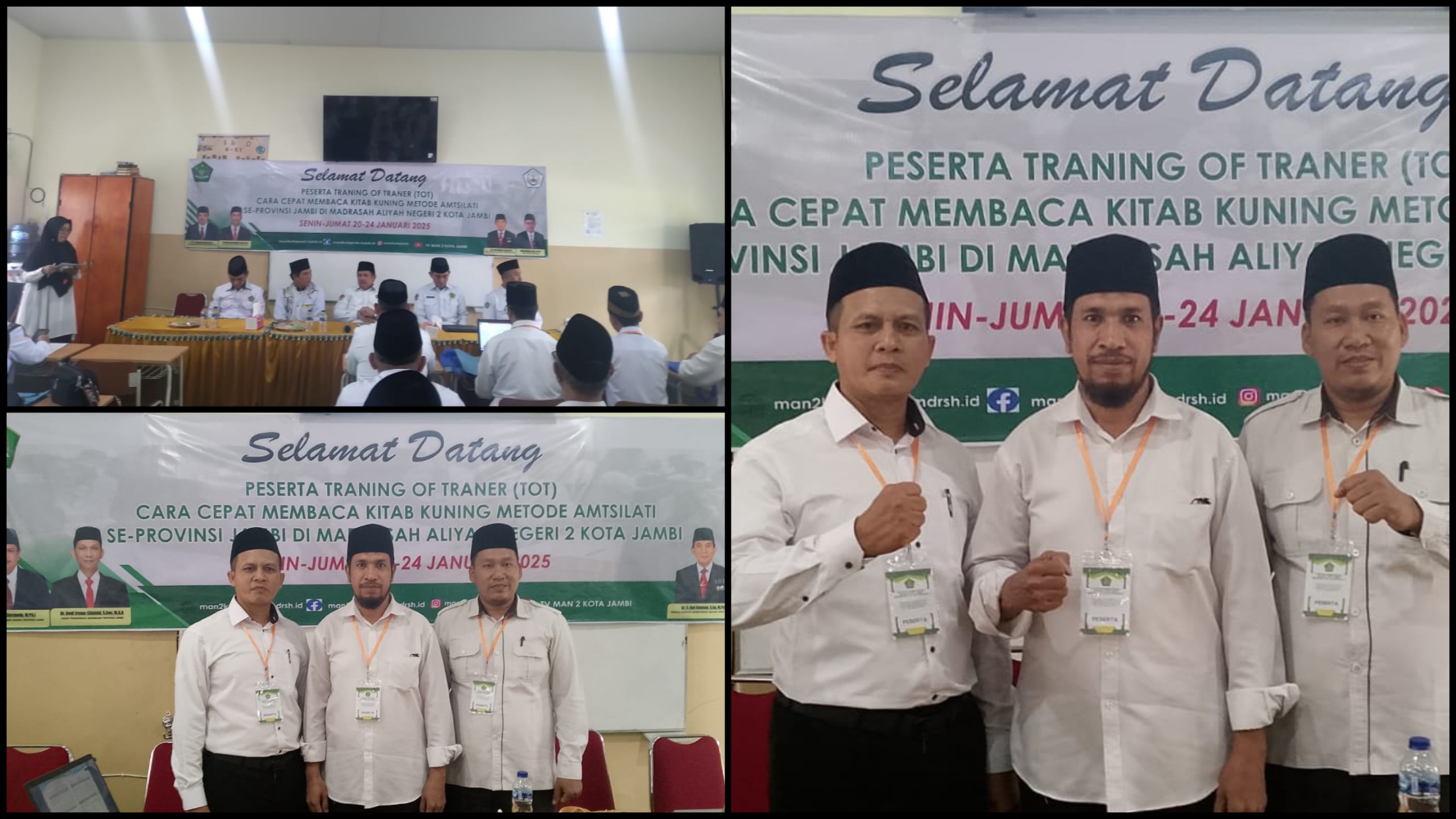 Guru MTsN 1 Batang Hari Antusias Ikuti TOT Baca Cepat Kitab Kuning