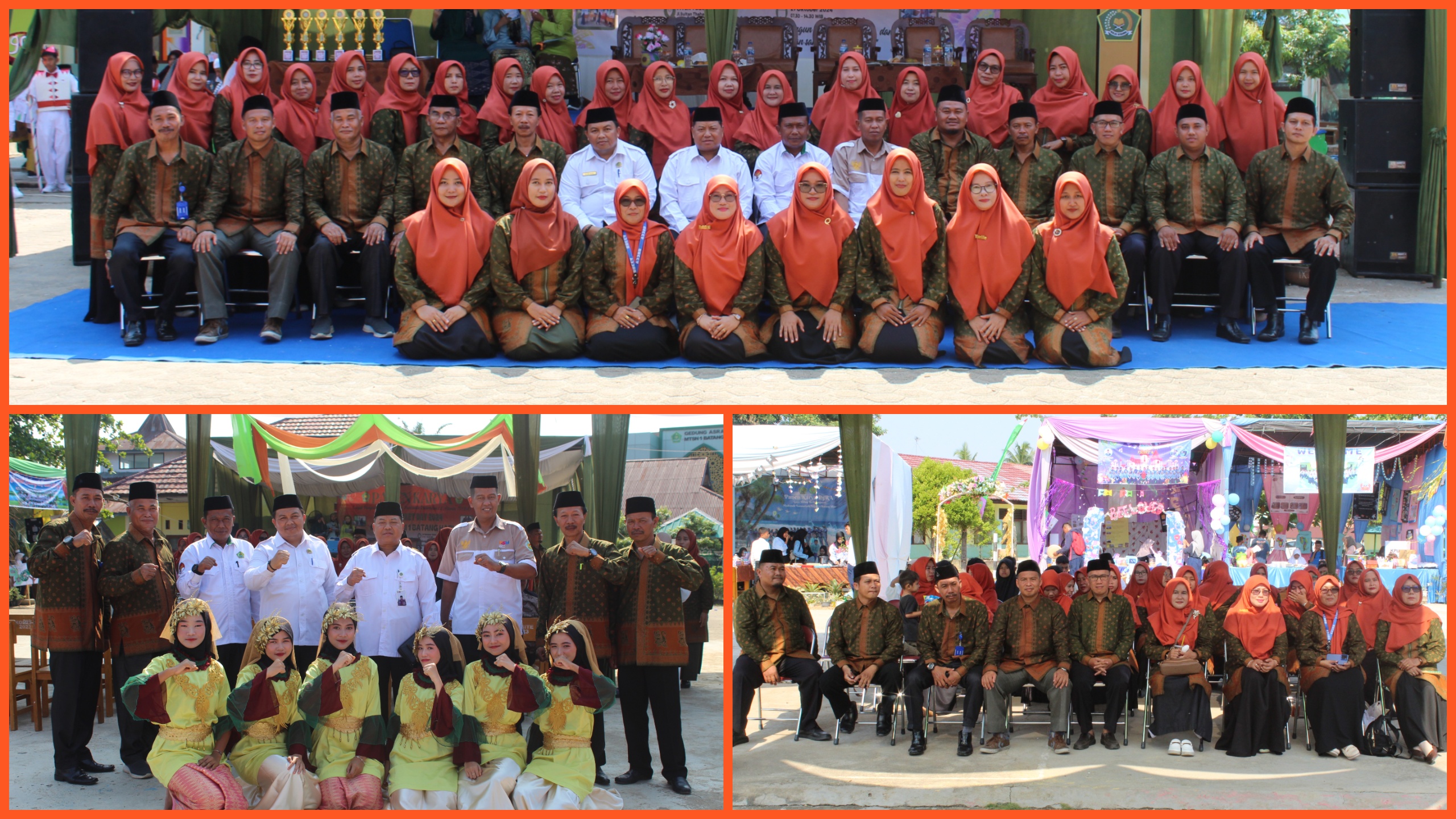 Penuh Kreativitas! Siswa Madrasah Meriahkan Panen Karya P5RA MTsN 1 Batang Hari