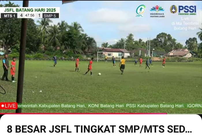 Nonton Live Bareng, Wujud Dukungan Penuh untuk Tim Sepak Bola MTS Negsa FC