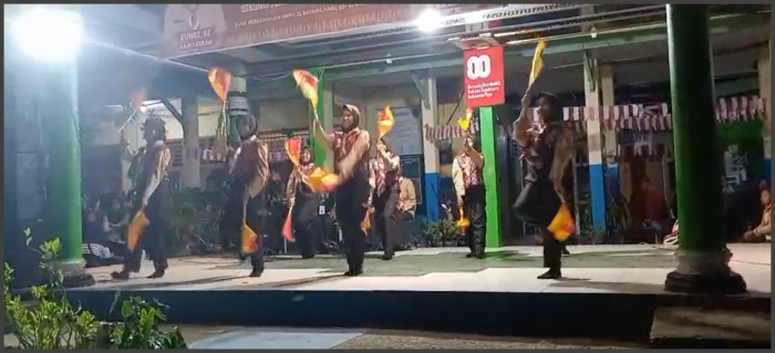 Harmoni Seni dan Sandi: Tarian Kreasi Semapore MTsN 1 Batang Hari Hidupkan Pentas Jamran