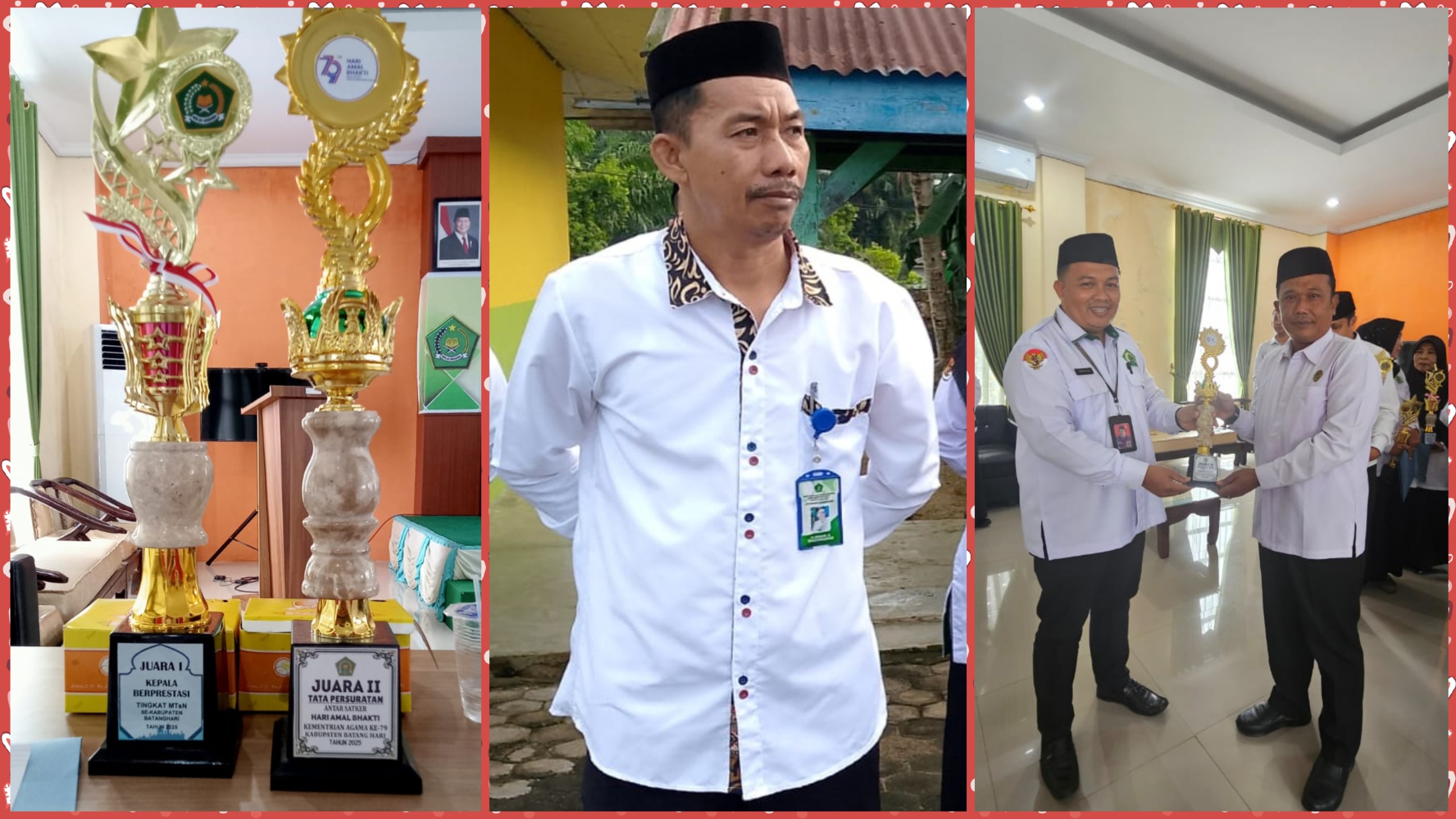 MTsN 1 Batang Hari Sabet Juara 2 Lomba Tata Persuratan Antar Satker HAB Kemenag ke-79