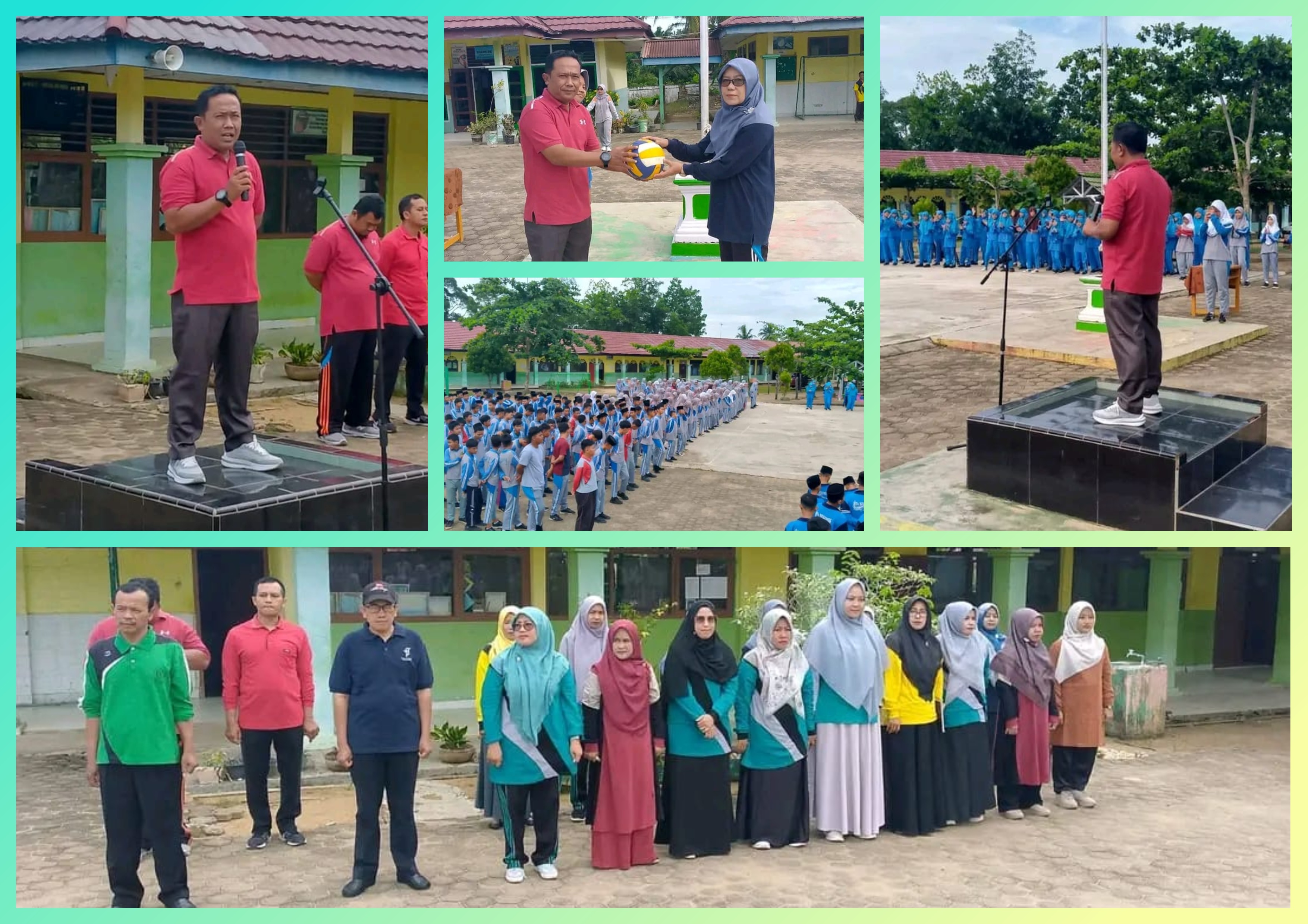 MTsN 1 Batang Hari Bergema dengan Sorak Sorai, Class Meeting Resmi Dibuka