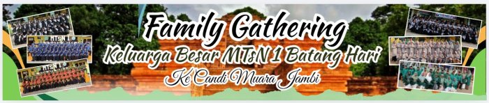 Pererat Tali Silaturahmi, Keluarga Besar MTsN 1 Batang Hari Gelar Family Gathering ke Candi Muaro Jambi