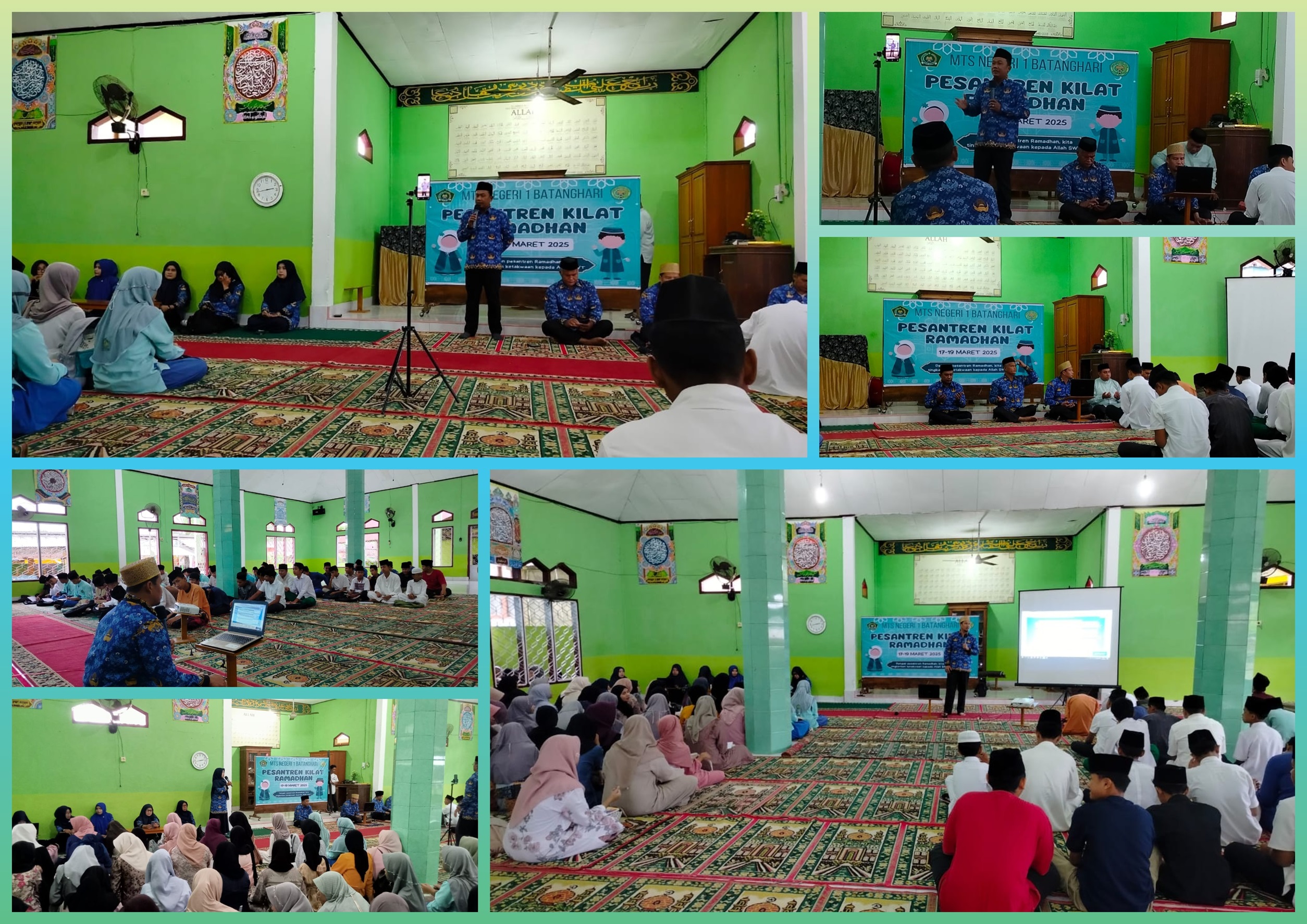 Hari Pertama Pesantren Kilat MTsN 1 Batang Hari: Semangat Siswa Menggali Ilmu Agama