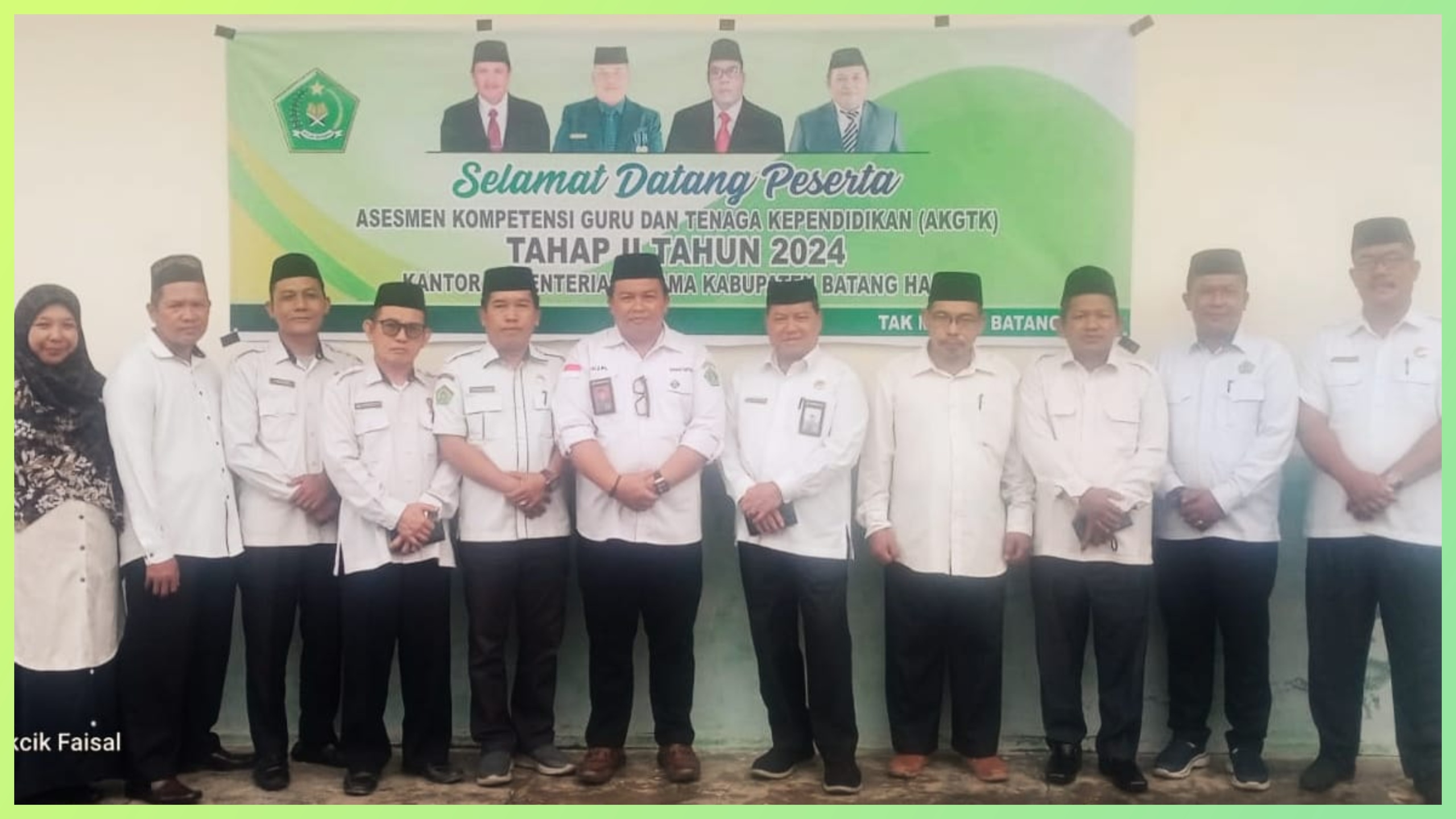 MTsN 1 Batang Hari Kembali Menjadi Tempat Pelaksanaan AKGTK Tahap II