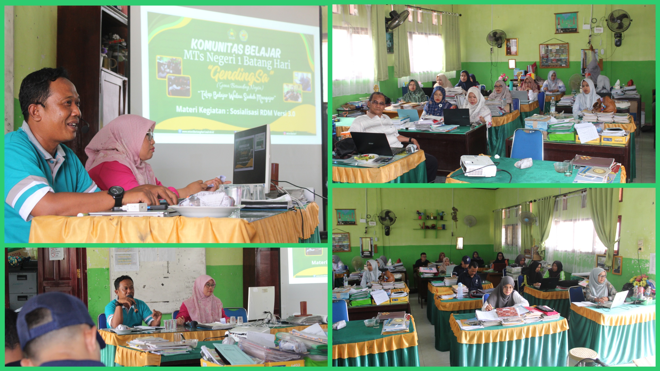 Rapat Koordinasi MTsN 1 Batang Hari, Sinergikan Program Pendidikan