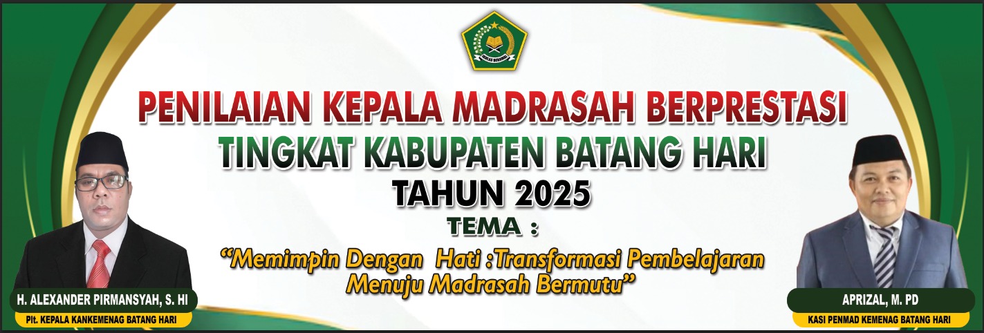 Kepala MTsN 1 Batang Berkompetisi Mengikuti Penilaian Kepala Madrasah Berprestasi Tingkat Kabupaten