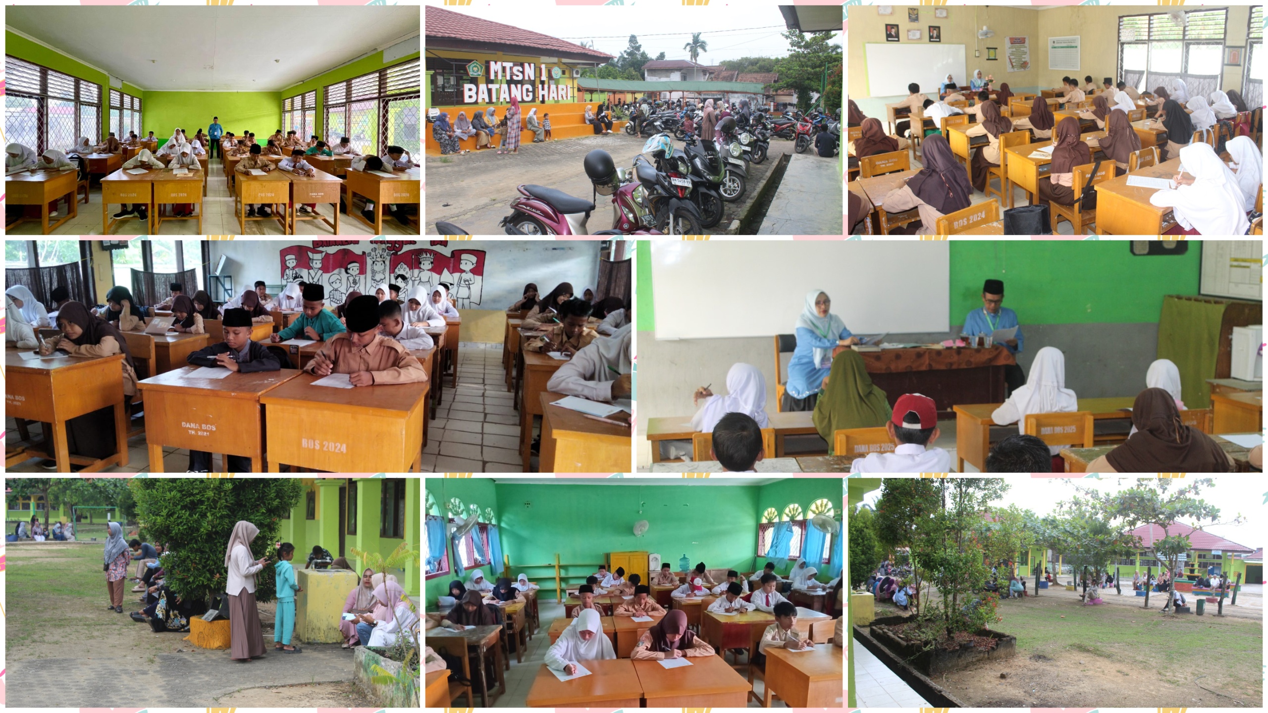 Antusiasme Tinggi Warnai Seleksi Masuk MTsN 1 Batang Hari