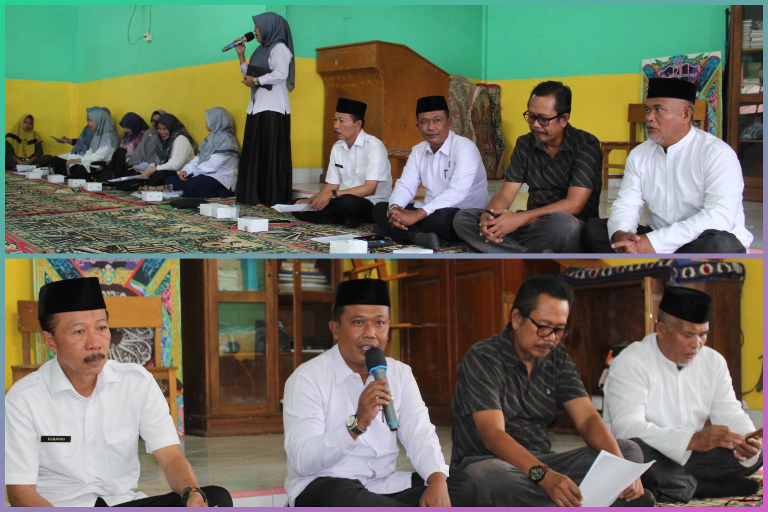 Jalin Sillaturrahmi, MTsN 1 Batang Hari Adakan Rapat Komite Bersama Orang Tua/Wali Siswa Baru