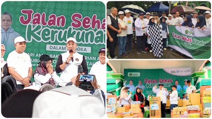 Pererat Silaturahmi, Kanwil Kemenag Jambi Sukses Gelar Jalan Santai Kerukunan Se-Provinsi
