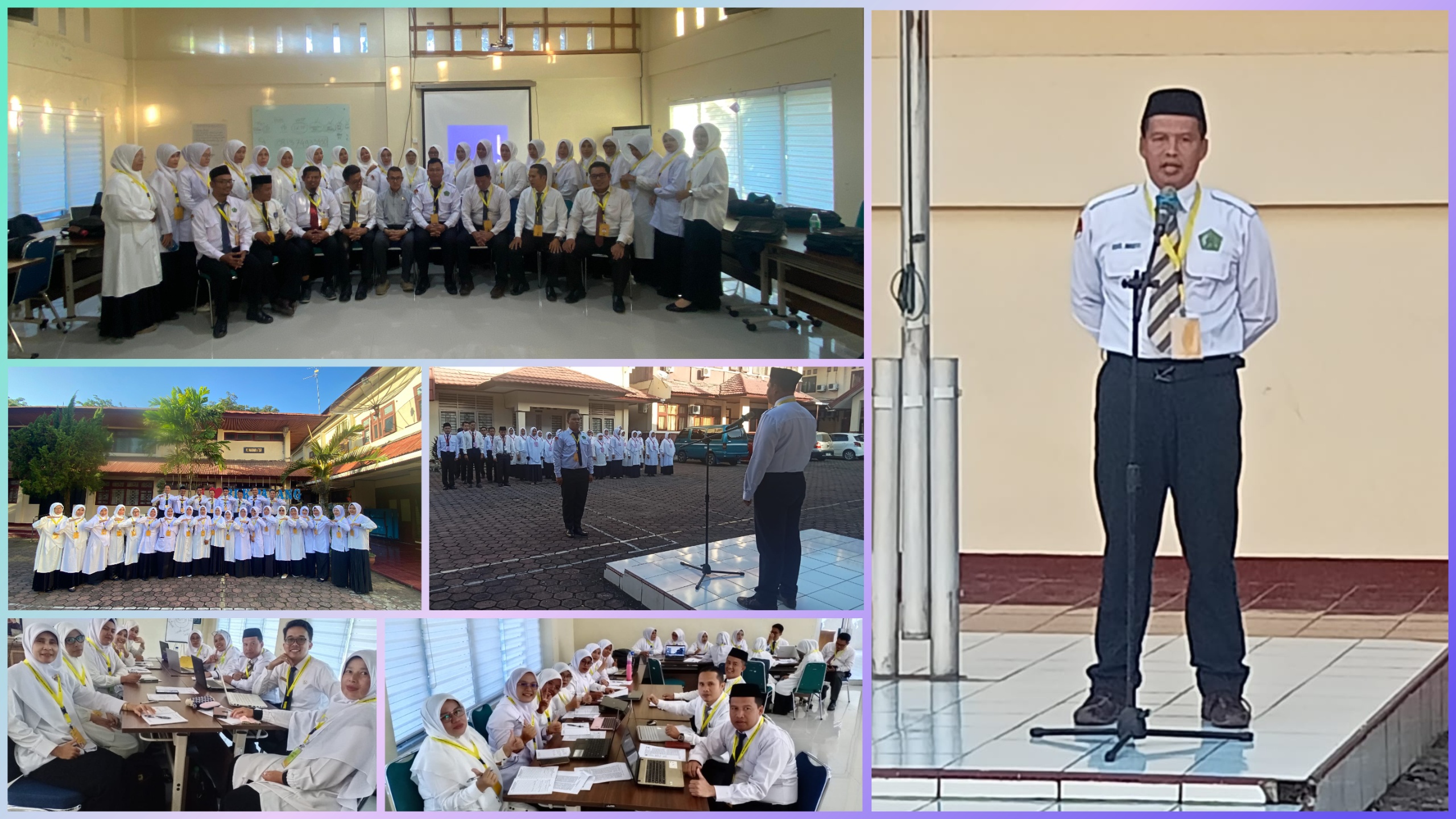 Guru MTsN 1 Batang Hari Tingkatkan Kompetensi Penilaian HOTS di Padang