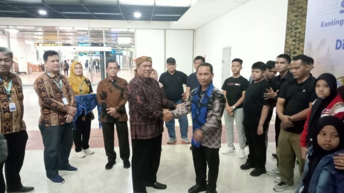 Kontingen OMI Nasional 2025 Jambi Tiba di Bumi Jawara Banten, Disambut Hangat Panitia OMI Pusat