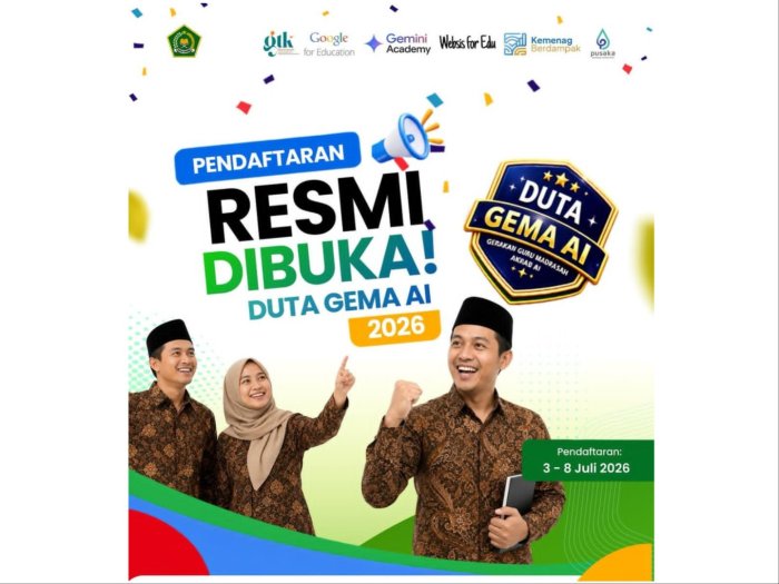 Sambut Era Digitalisasi, Guru MTsN 1 Batang Hari Bersiap Ambil Bagian dalam Pemilihan Duta GEMA AI 2026