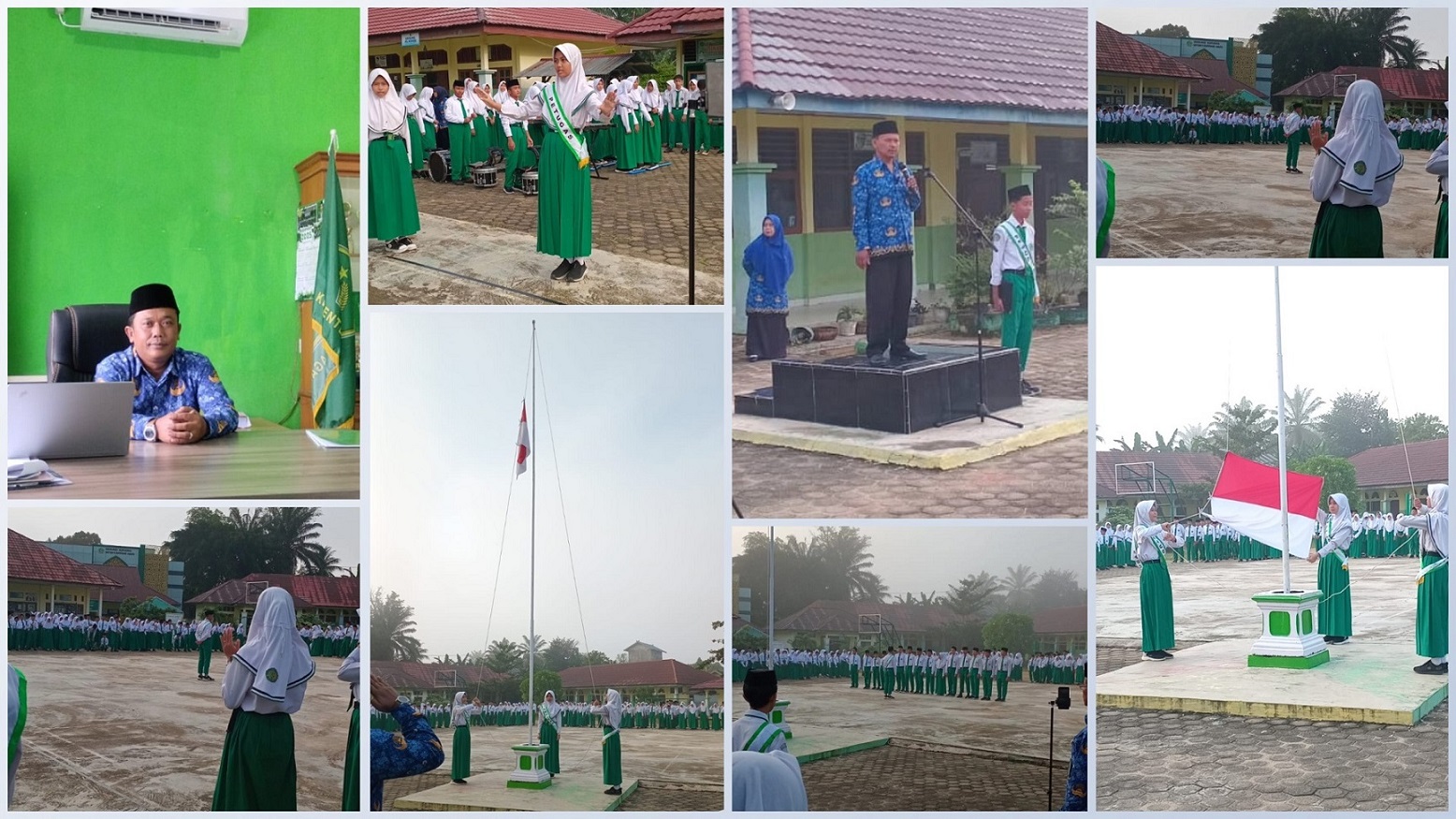 Upacara Bendera Penuh Khidmat Bertema Persiapan Menyambut Ramadhan