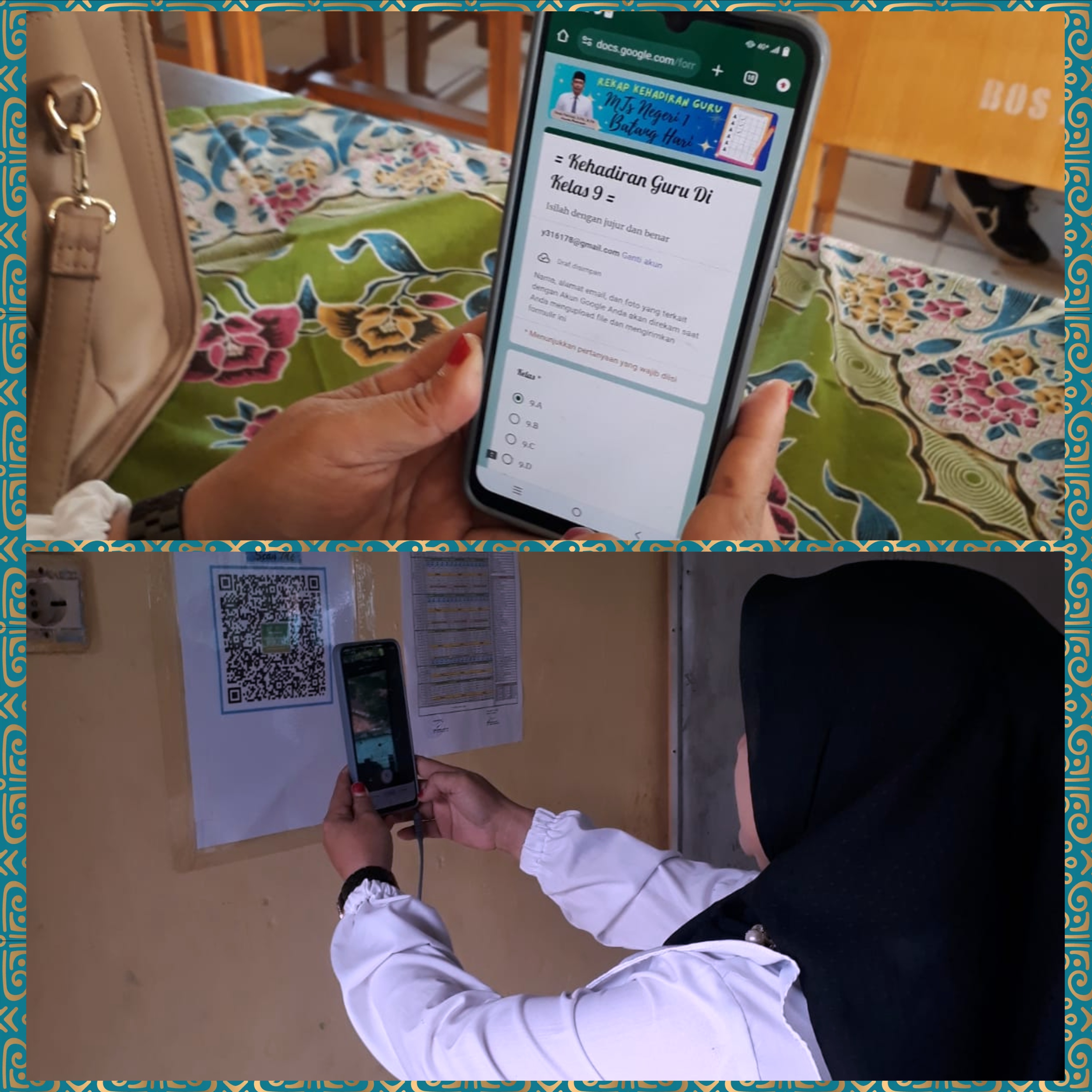 MTsN 1 Batang Hari Go Digital: Agenda Kelas Kini Lebih Praktis dengan QR Code!