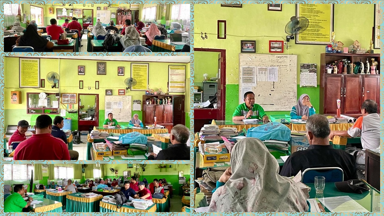 Rakor Persiapan Ujian Semester Genap Kelas 9 dan Ujian Madrasah Tahun Ajaran 2024/2025