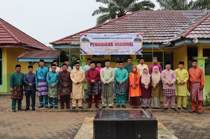 Pererat Sinergi, Seluruh Satker Kemenag Batang Hari Berkumpul di MTsN 1 Batang Hari